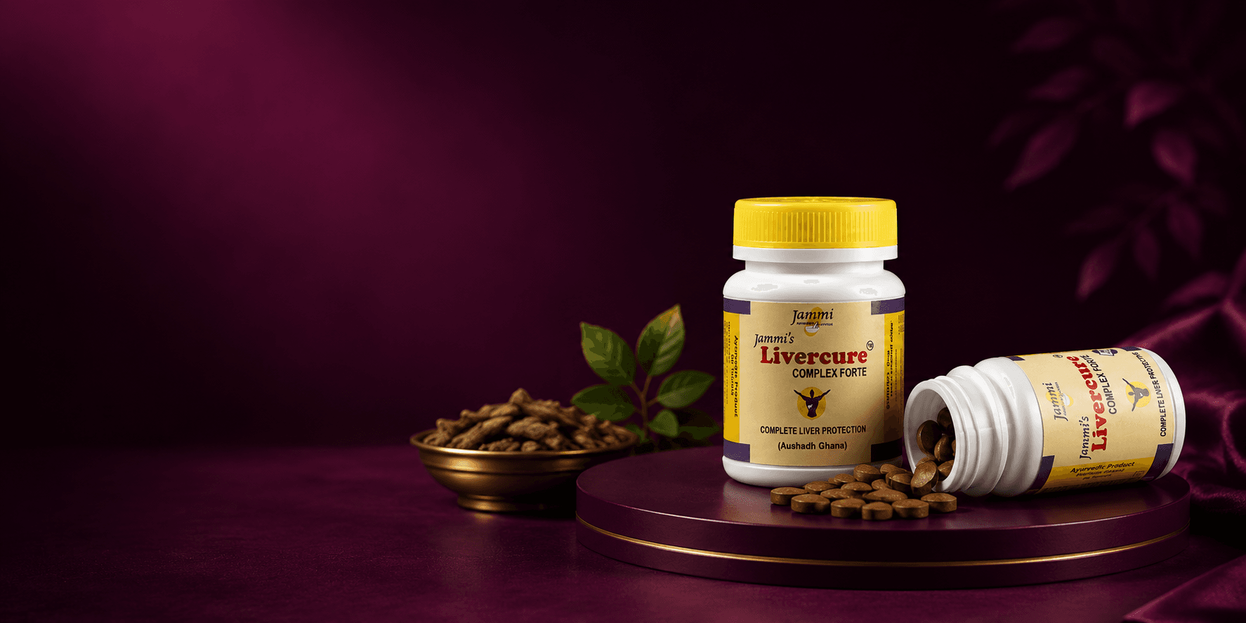 Jammi Pharmaceuticals – Premium Ayurvedic Heritage Since 1897, Slide 1