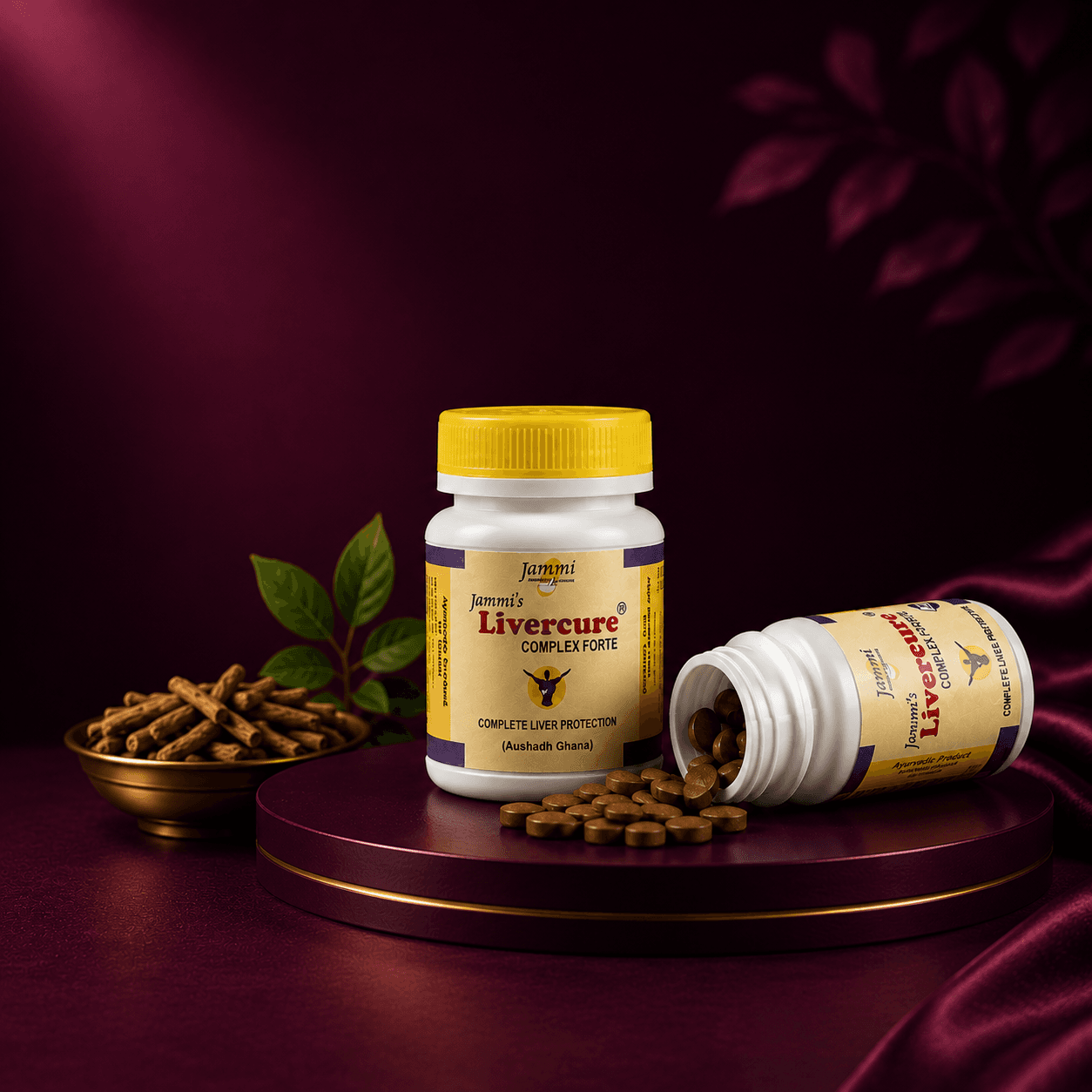 Jammi Pharmaceuticals – Premium Ayurvedic Heritage Since 1897, Slide 1