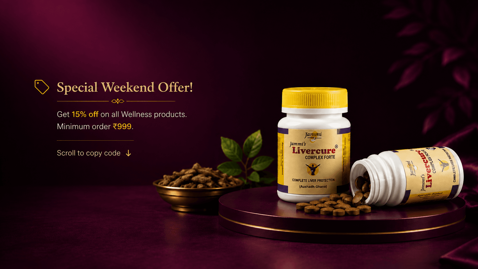 Jammi Pharmaceuticals – Premium Ayurvedic Heritage Since 1897, Slide 1