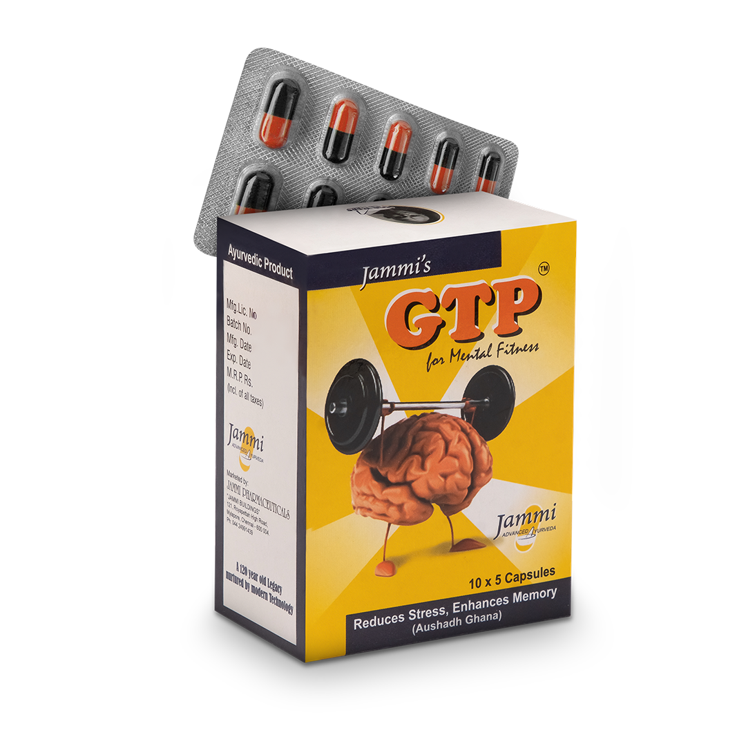 GTP Mental Fitness - 100 capsules