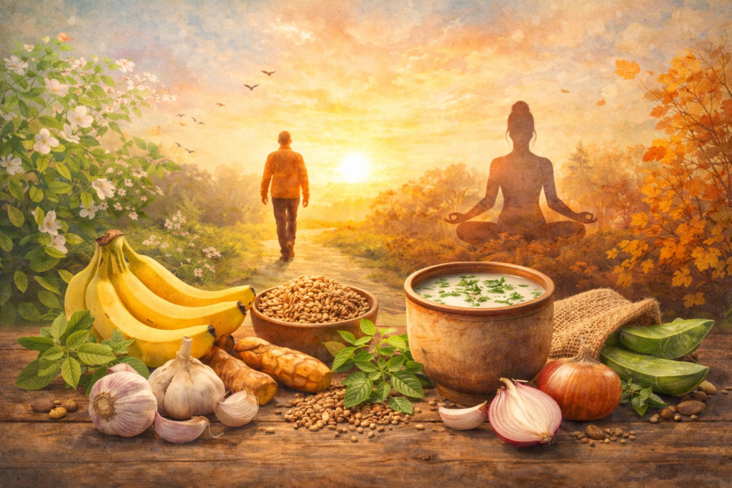 Discover Ayurvedic herbal remedies for natural weight loss. Learn the role of diet, exercise, gut health, lifestyle, and why GLP-1 drugs aren’t sustainable.